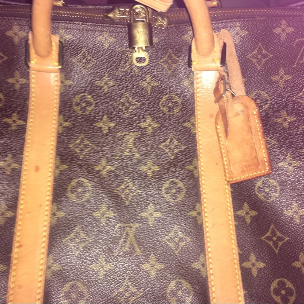 LOUIS VUITTON BANDOULIERE KEEPALL DUFFLE BAG 60